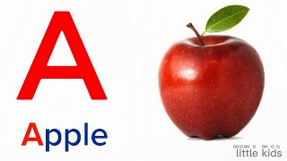 A for apple  phonics song  a for apple b for ball  Abc learning for kids abclearning [upl. by Nevetse525]