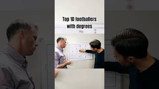 Top 10 Footballers with Degrees [upl. by Sheply609]