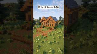 How to build a spruce house in Minecraft 121 minecraft minecraftjavaedition [upl. by Akyre]