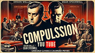 Compulsion 1959  Colorized Crime Thriller  HD Classic Movie  CineGold [upl. by Phaidra]