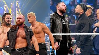 Dean Ambrose Returns To Help Seth Rollins and Cody Rhodes Against Roman Reigns amp The Rock [upl. by Ynos]