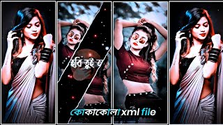 KOKA KILA XML FILE ALIGHT MOTION VIDEO EDTING NEW TREND NEW XML FILE❤️ [upl. by Ordisy445]