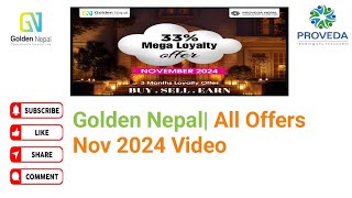 Golden Nepal All Offers November 2024 [upl. by Elleina719]