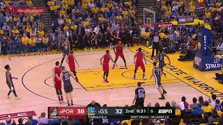 Portland Trail Blazers vs GS Warriors  Game 2  Full Game Highlights  May 16 2019  NBA Playoffs [upl. by Frissell]