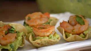 APERITIVO DE CAMARONES CON GUACAMOLE  Cómo Hacer Aperitivos  SyS [upl. by Grim]