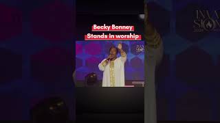 Becky Bonney stands in worship trending ghanaworshipsongs fypage foryou [upl. by Eiramanad]