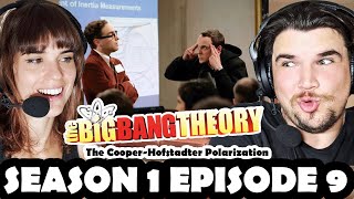 FIRST TIME WATCHING Big Bang Theory Season 1 Episode 9 The CooperHofstadter Polarization [upl. by Fishbein]