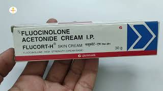 FlucortH Skin Cream  Fluocinolone Acetonide Cream  Flucort H Skin Cream Uses benefits review [upl. by Ieppet]