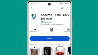 SecureX App Kaise Use Kare  Safe Proxy Browser App  How To Use Safe Proxy Browser App [upl. by Nolyar]