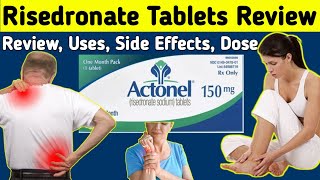 Risedronate Sodium 150 mg 35 mg tablets Uses Actonel Review 35 mg Tablet  Side Effects Dose [upl. by Elpmet]