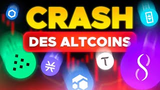 BITCOIN  CRASH DES ALTCOINS 1 MILLIARD  LIQUIDÉ  😱 [upl. by Val558]