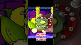 COB CANNON VS DR ZOMBOSSshorts short pvz plantsvszombies trending gaming pvz2 [upl. by Trescott]