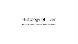 Liver  Histology [upl. by Hevak783]