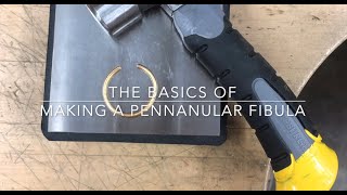 Making a Penannular Fibula [upl. by Eicirtap]