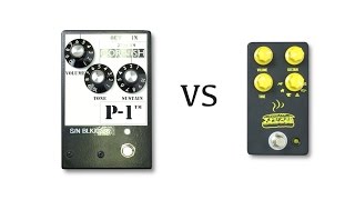 Pete Cornish P1 vs JHS Pedals Muffuletta [upl. by Atikam244]