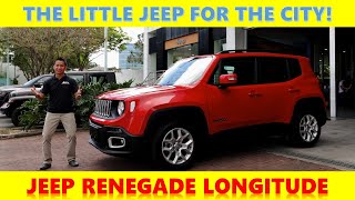 The JEEP Renegade Longitude is a Little JEEP for the City Car Review [upl. by Sorel]