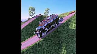 LIVE MULU GAJIAN KAGAK Escape from the Edge Bus on Dangerous Roads JourneyEuro Truck Simulator 2 [upl. by Irret]