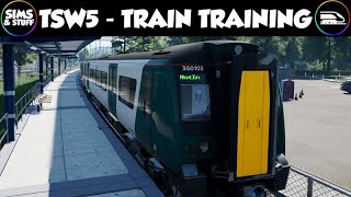 Train Sim World 5  Train Training  Class 350 [upl. by Wini658]