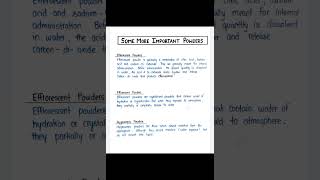 Efflorescent Hygroscopic And Deliquescent Powder Powders Pharmaceutics B pharm [upl. by Fariss841]