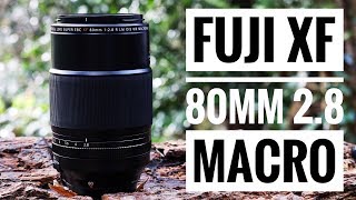 Fujifilm XF 80mm F28 R LM OIS WR Macro [upl. by Sabah]