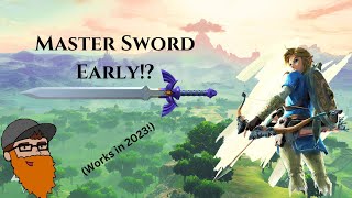 How to get the Master Sword early in BOTW 2023 [upl. by Giuseppe]