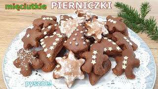 Najlepsze mięciutkie pierniczki czekoladowe bez wysiłku  w 15 minut 👌 przepyszne i bardzo szybkie 🎄 [upl. by Vani598]