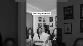 oceans  Tori Kelly 3 part harmony shorts oceans torikelly 3partharmony cover [upl. by Sakovich]