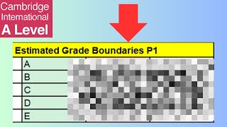 May 2024 Pure 1 Maths Grade Thresholds My Predictions CIE 9709 [upl. by Eiznekcm]