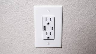 Receptacle Installation with Type A and C USB Charging Ports [upl. by Ramad]