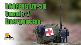 Cómo programar el canal PMR 77 emergencia en montaña [upl. by Addis655]