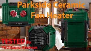 Parkside Ceramic Fan Heater PKH 2000 D2 [upl. by Ynahpit]