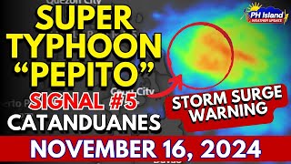 Lagay Ng Panahon Bukas Nov 16 2024  Weather Forecast  Pagasa Weather Update Today [upl. by Verge]