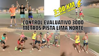 22122023  Control Lima Norte 3000 metros  RUNNING SIN LÍMITES [upl. by Gnas]