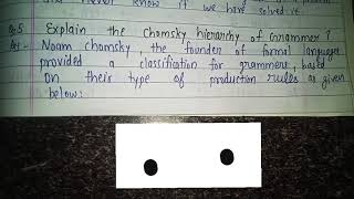 Chomsky hierarchy of grammar in theory of computation  TOC  lec69 [upl. by Dermott]