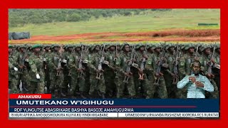 Ingabo z’u Rwanda zinjije abasirikare bashya barangije amahugurwa i Nasho [upl. by Keiko1]