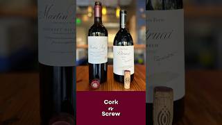 Think cork means better wine 🍷 Matt’s here to debunk this myth winetips shorts [upl. by Aylatan696]