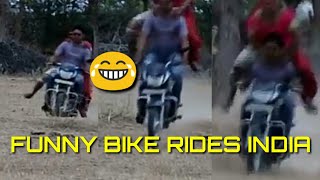 Funny Bike Stunts India [upl. by Niela]