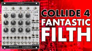 FANTASTIC FILTH from COLLIDE 4 Joranalogue amp Hainbach  my first patch  your questions [upl. by Milton562]