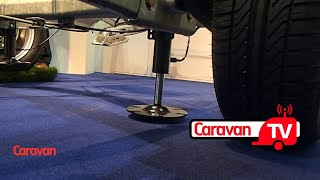 EampP Caravan Levelling System in Action [upl. by Johathan]