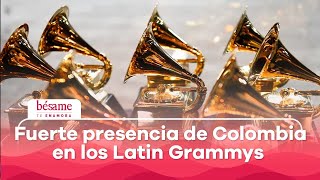 Orgullo Colombiano presente en los LATIN GRAMMYS  Bésame [upl. by Ayanad]