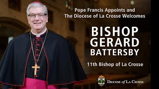 Press Conference The Diocese of La Crosse Welcomes Bishop Gerard Battersby [upl. by Nhoj]