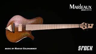 Marleaux BassGuitars  Honey “Marleaux Logic Mesh” Spock  Marius Goldhammer [upl. by Acus277]