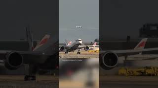 Rotor stream on the beam Unstable air at London Heathrow [upl. by Imarej]