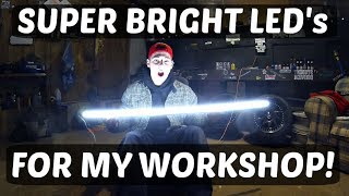 Lighting Up My Shop With 5000k LEDs Hyperikon [upl. by Carmelle]