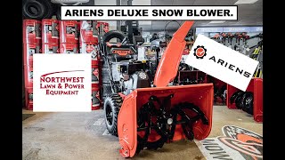 Preview  The Ariens Deluxe 28 Snow Blower [upl. by Ardnohsal]