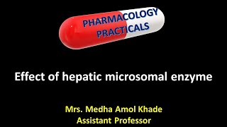 Effect of hepatic microsomal enzyme [upl. by Naima]