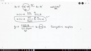 Sonogashira coupling [upl. by Dranyl]