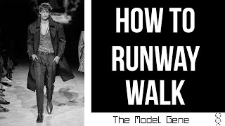 How to Runway Walk Male Models [upl. by Okia]