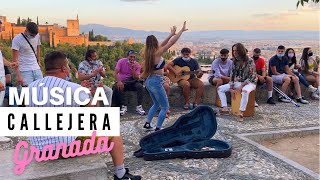 LOS MÚSICOS CALLEJEROS DE GRANADA [upl. by Haneeja267]