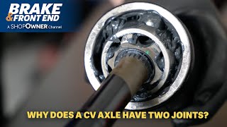 Why Does a CV Axle Have Two Joints [upl. by Inirt]